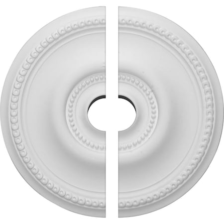 Ekena Millwork Raynor Ceiling Medallion, Two Piece (Fits Canopies up to 6"), 20 5/8"OD x 3 1/2"ID x 1 3/8"P CM20BE2-03500